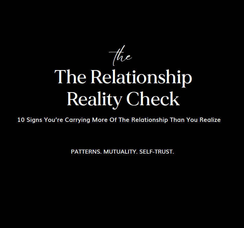 The Relationship Reality Check